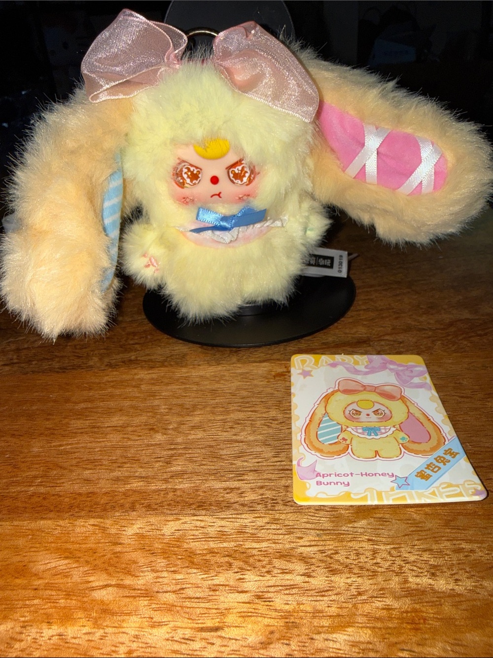Baby Three Pocket Bunny Treasure - Apricot Honey